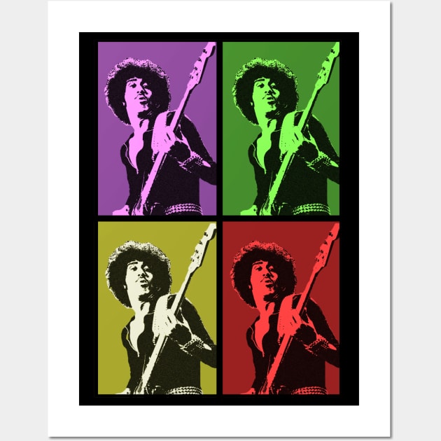 Phil Lynott Thin Lizzy Pop Art Wall Art by raiseastorm